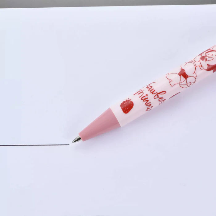 日本东迪 情人节系列 草莓米妮圆珠笔