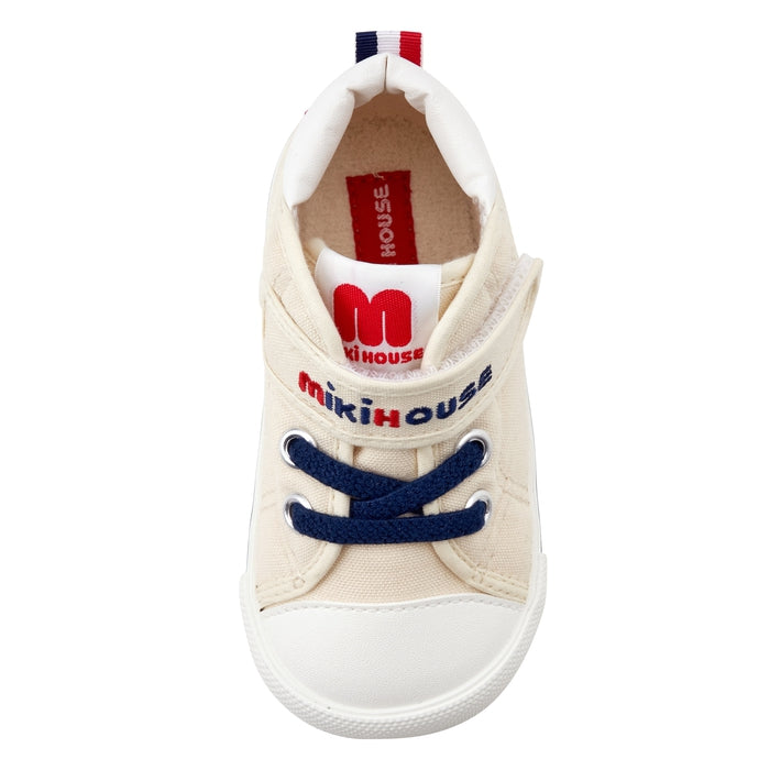 Japanese mikihouse toddler canvas shoes, second section 10-9302-498 (13.5-15.5cm) made in Japan