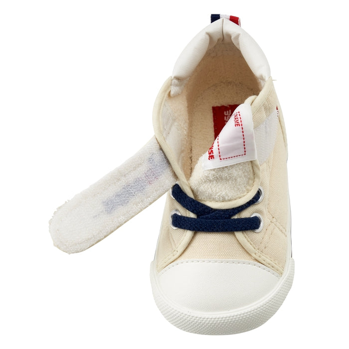 Japanese mikihouse toddler canvas shoes, second section 10-9302-498 (13.5-15.5cm) made in Japan