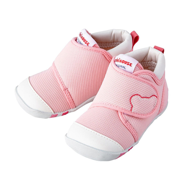 MK Japanese mikihouse a section of toddler shoes pink Japanese FIRST BABY SHOES