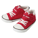 Japanese mikihouse big children's canvas shoes 10-9468-497 red (16-19cm)