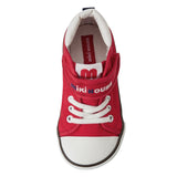 日本 mikihouse 大童 帆布鞋  10-9468-497 红色 (16-19cm)