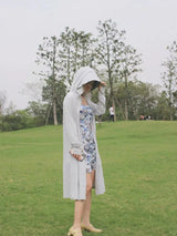 蕉下冰触系列云袍防晒服-烟雾灰-160/84A 均码 (今日特价)