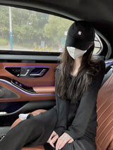 韩国 小标 NY 棒球帽 黑色