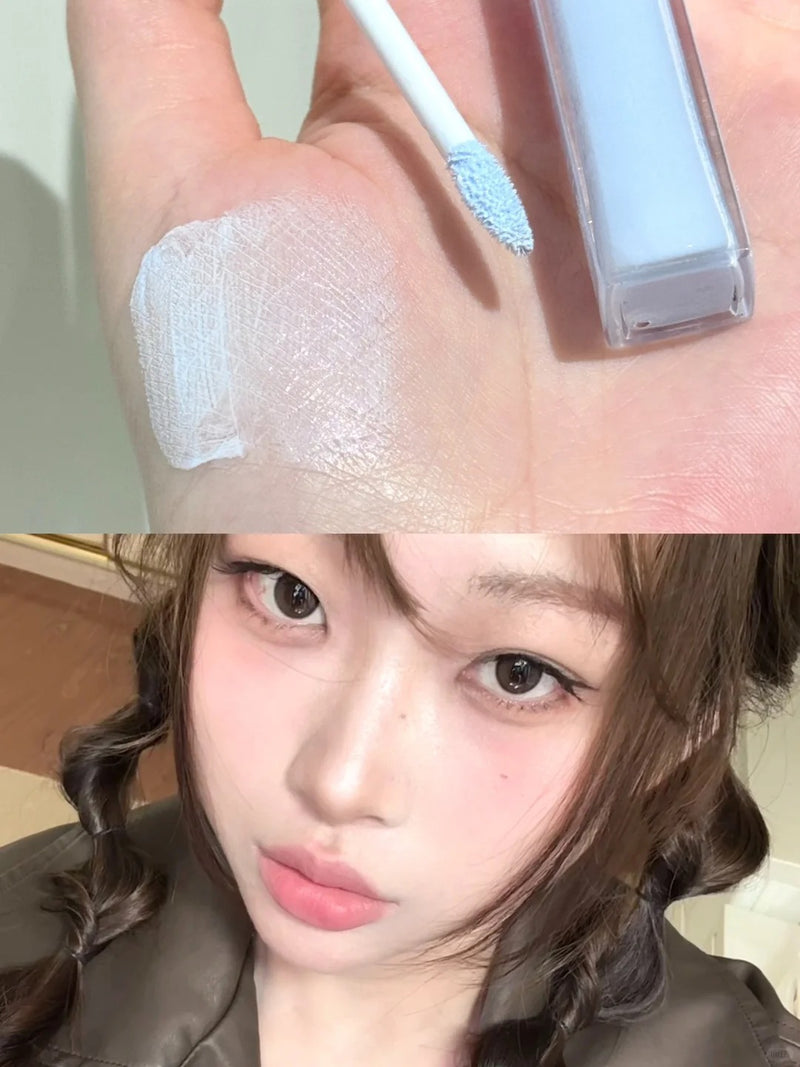 日本 倩丽 蓝色提亮液 遮瑕蜜