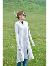 蕉下冰触系列云袍防晒服-烟雾灰-160/84A 均码 (今日特价)