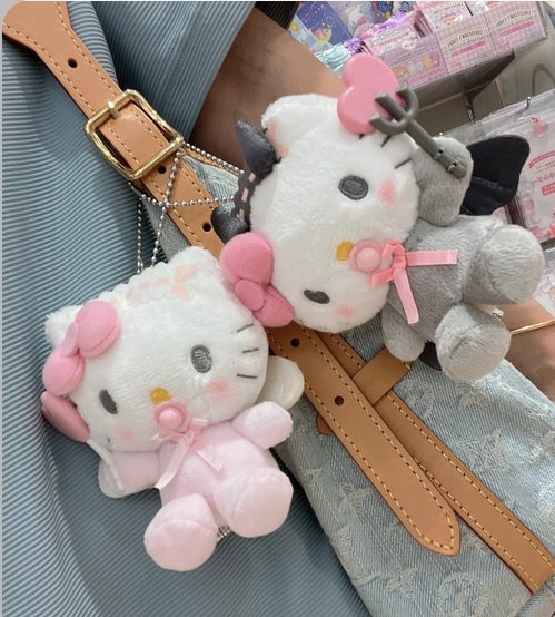 日本 sanrio kitty 美乐蒂 天使宝宝奶嘴 挂件挂饰  粉色