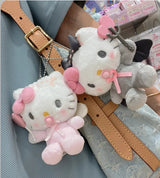 日本 sanrio kitty 美乐蒂 天使宝宝奶嘴 挂件挂饰  粉色