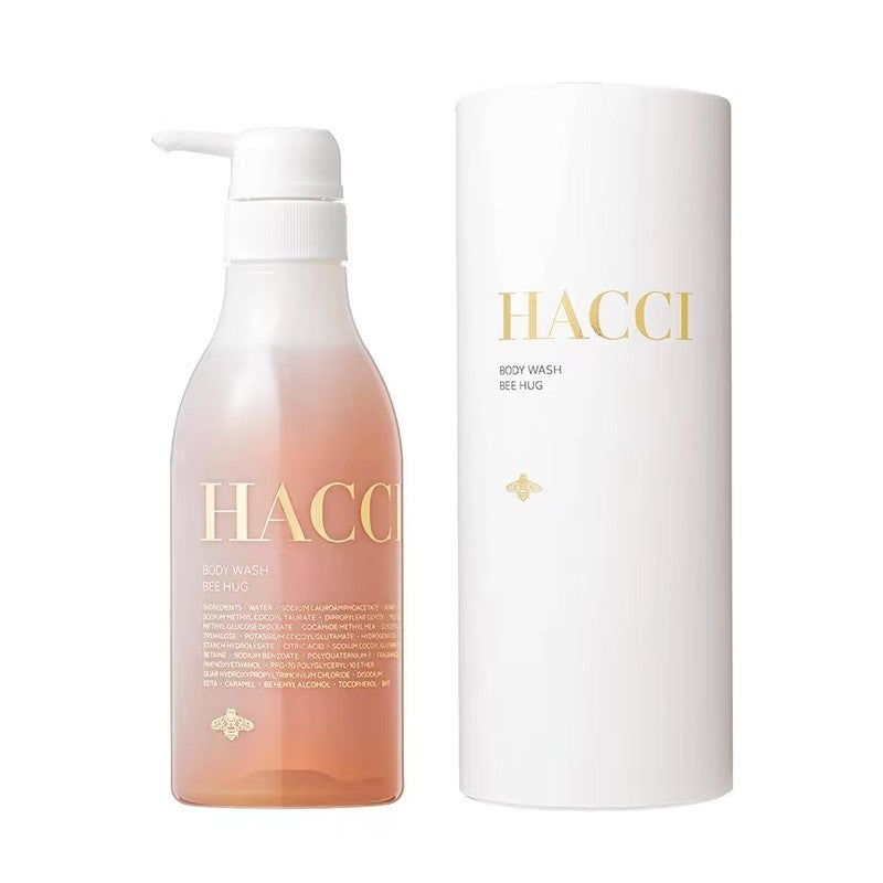 日本 HACCI 花绮 蜂蜜沐浴凝露 385ml 保湿滋润