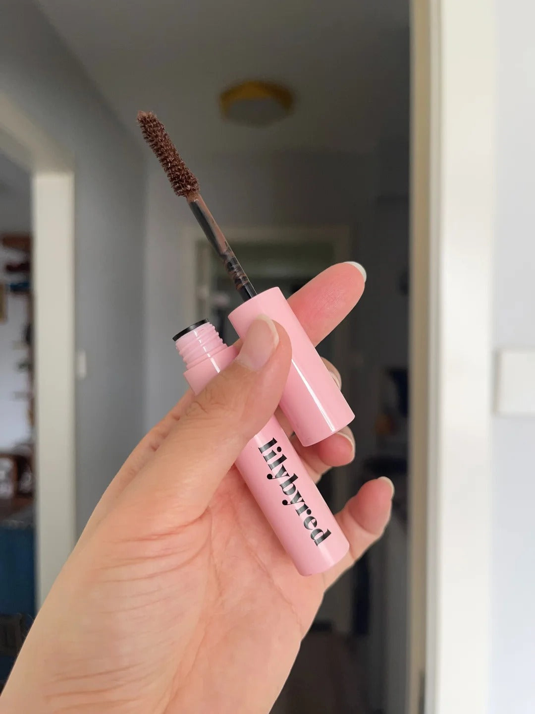 韩国 lilybyred 自然棕色 睫毛膏 防水 不脱妆 持久力 超好