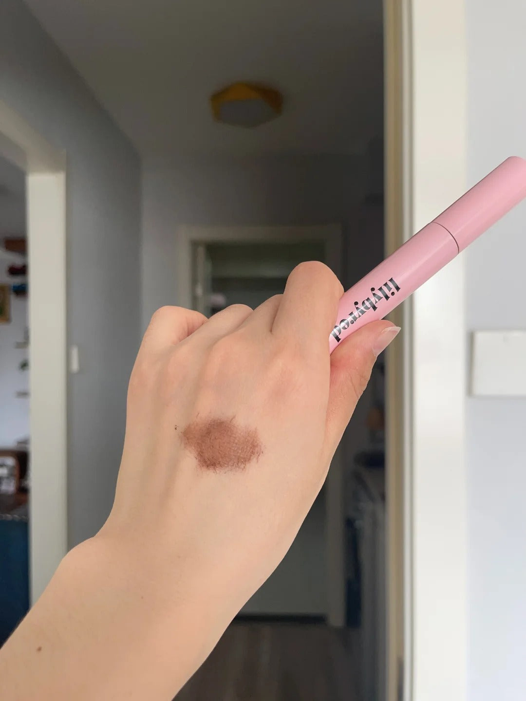 韩国 lilybyred 自然棕色 睫毛膏 防水 不脱妆 持久力 超好