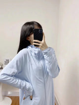 蕉下冰触系列云袍防晒服-纯净蓝-160/84A 均码 (今日特价)