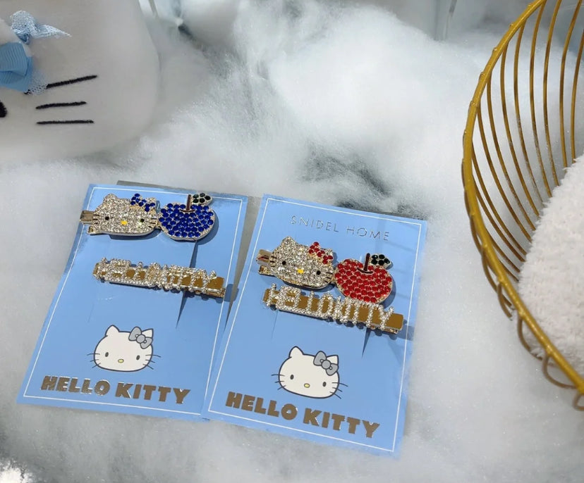 SNIDEL  【HELLO KITTY チャーム】☆新品 日本SNIDEL HOME&Hello kitty 发夹 – chuxinxiaopu