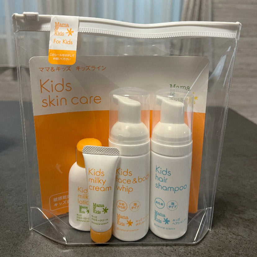 日本 Mama&Kids 儿童 洗护 旅行 套装 3至10岁
