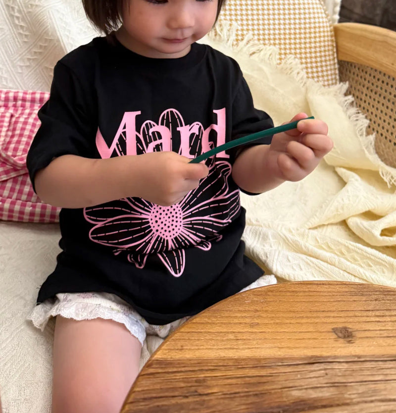 韩国 mardi 印花 儿童童装 T恤