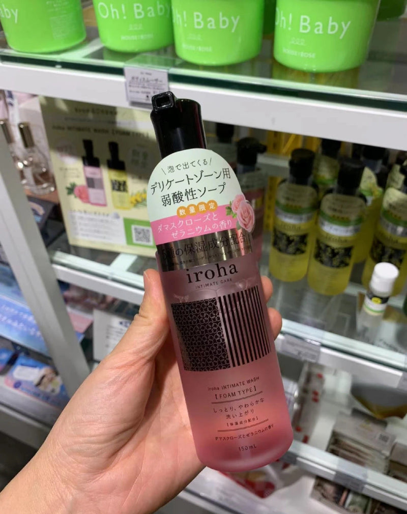 日本 iroha 女性 护理液 玫瑰味 150ml