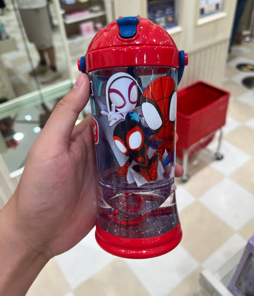 日本 限定人物主题手拎吸管杯 310ML