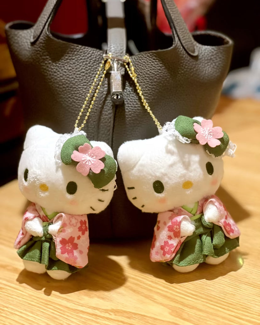 日本 抹茶 凯蒂猫 挂件