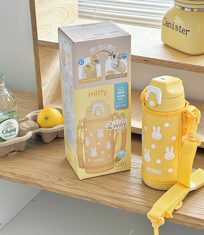 日本 米菲兔 × 膳魔师 联名 儿童水壶 600ml