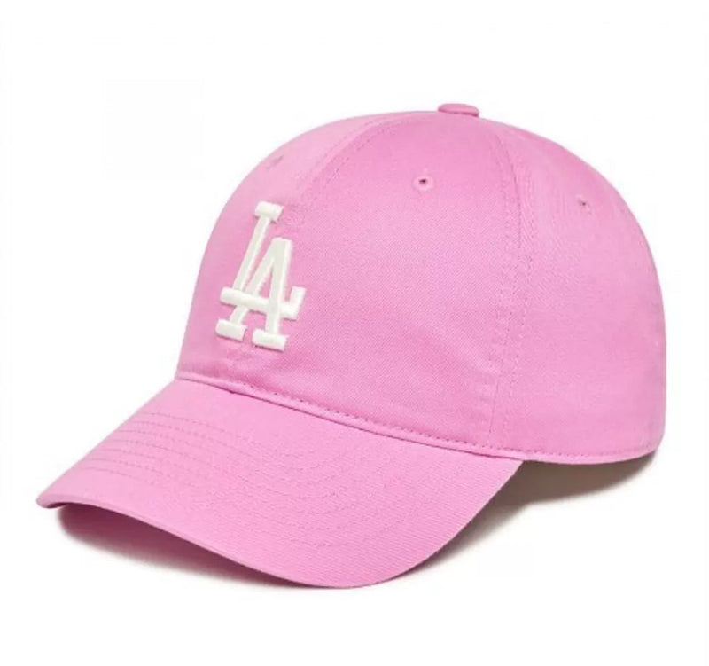 韩国 大标 粉色 LA帽子