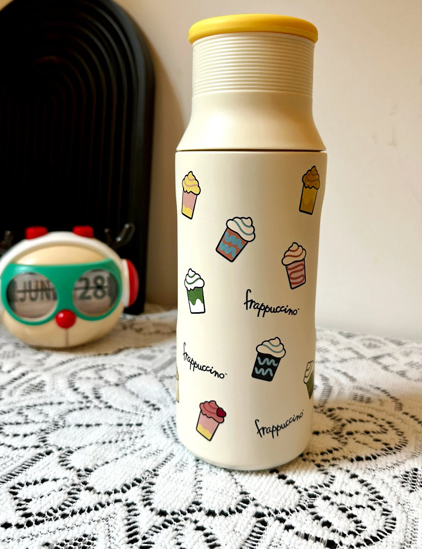 星爸爸 星冰乐派对 变色不锈钢保温杯485ml