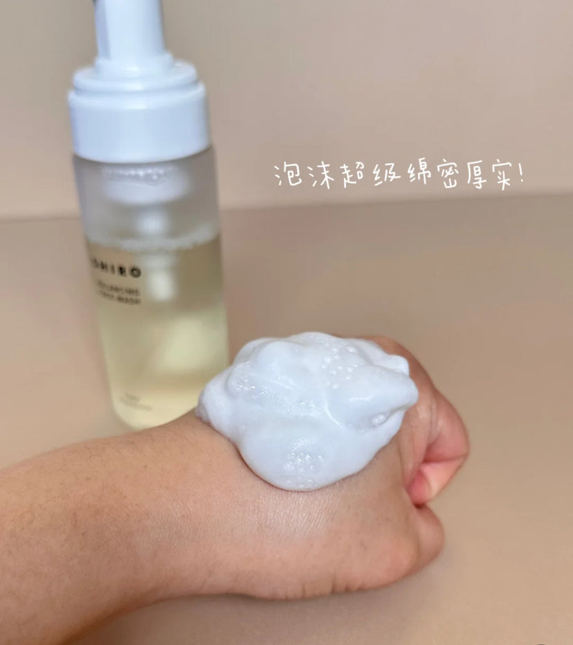 日本SHIRO 北海道蜂斗草 泡沫洁面 洗面奶 150ml