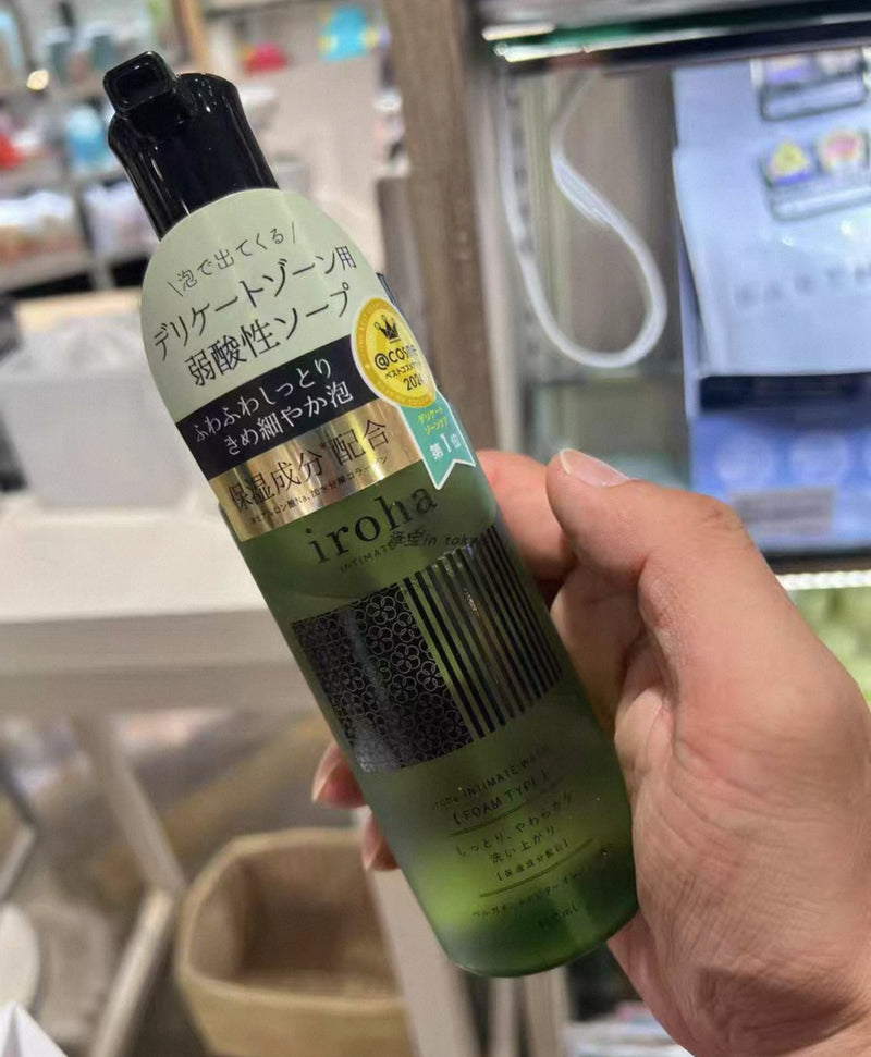 日本 IROHA 女性 私处清洁 泡沫 弱酸性外阴洗液 祛味香氛护理 慕斯 150ml