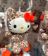 日本 三丽鸥 kitty 豹纹 挂件