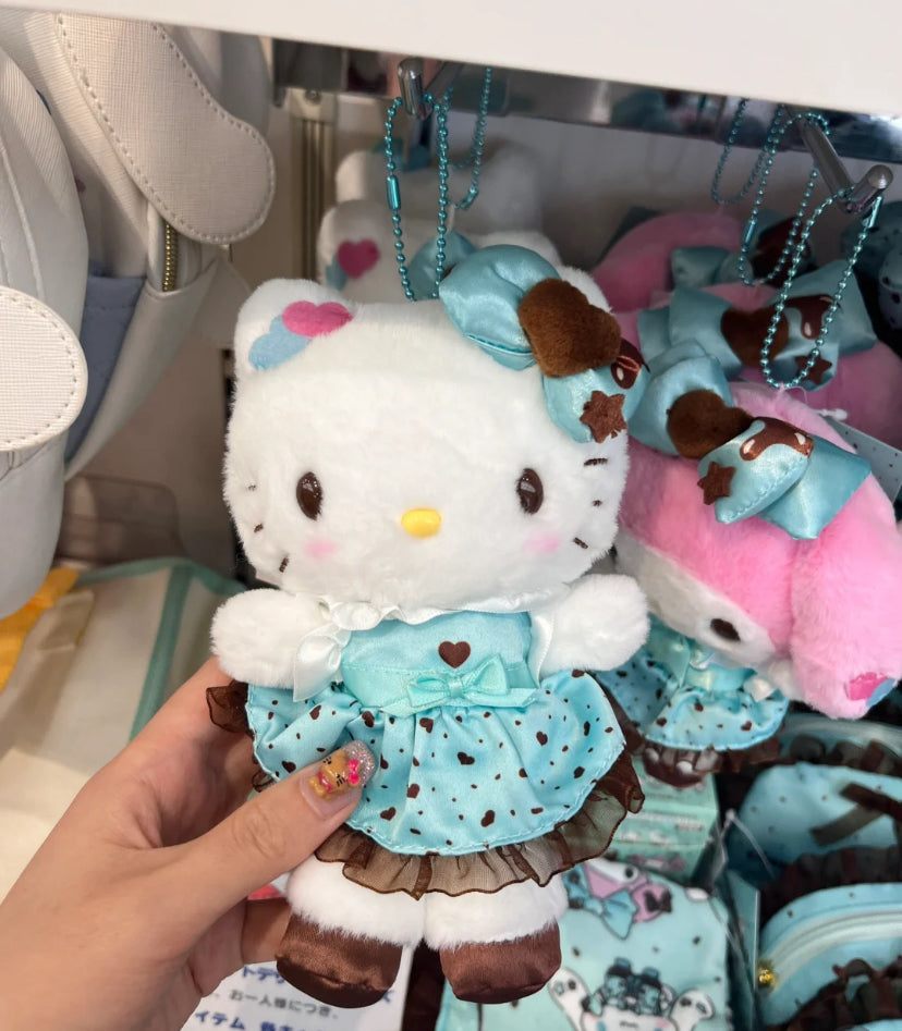 日本 三丽鸥 薄荷巧克力 kitty 挂件