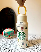星爸爸 星冰乐派对 变色不锈钢保温杯485ml