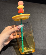 中国 星巴克 果缘奇遇系列玻璃杯 530ml
