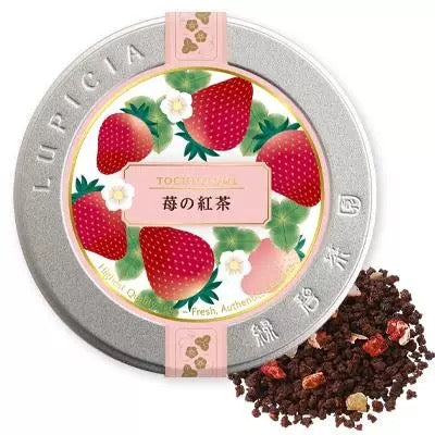 日本lupicia 草莓红茶 铁盒 赏味期限 2025.12