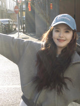 韩国 章若楠 同款 棒球帽 可调节 帽子