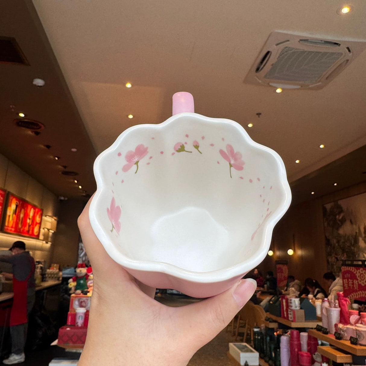 中国 星巴克 樱花 系列 马克杯 310ml