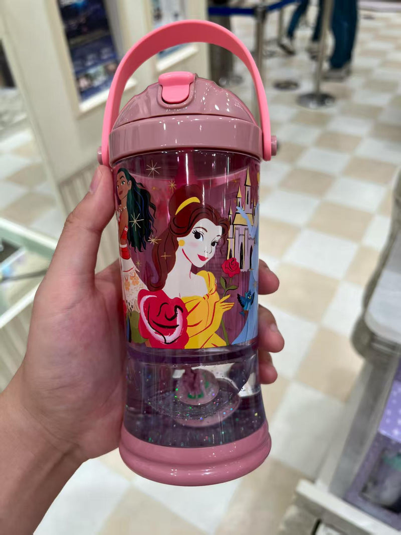 日本 限定人物主题手拎吸管杯 310ML