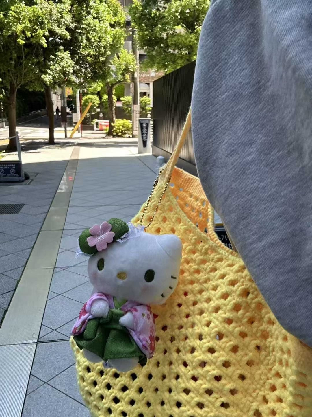 日本 抹茶 凯蒂猫 挂件