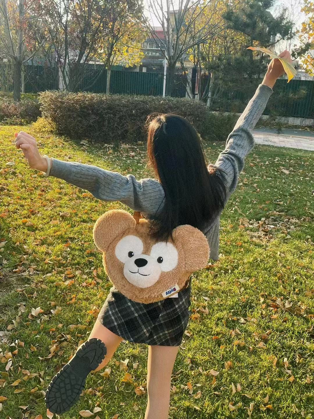 港迪 达菲熊 大脸包
