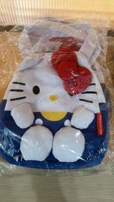 日本skater卡通立体造型手提拎包KT猫便当包饭盒袋（限时五折）
