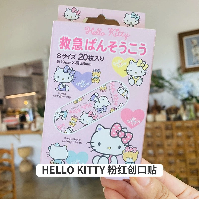 日本卡通创可贴透气创口贴可爱Kitty猫
