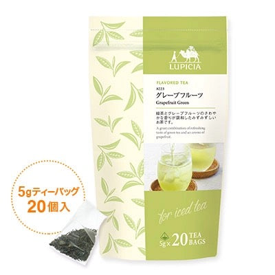 日本 LUPICIA 绿碧茶园 冷泡茶 葡萄柚 绿茶 20枚入 赏味期限2026.04