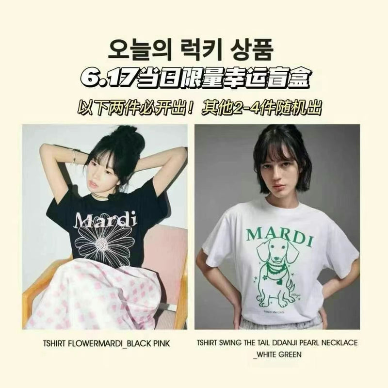 YD xx 𝐌𝐚𝐫𝐝𝐢🇰🇷夏季黑五限定 盲盒（4-6件)