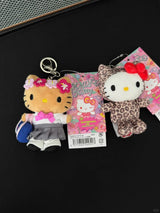 日本 三丽鸥 kitty 豹纹 挂件