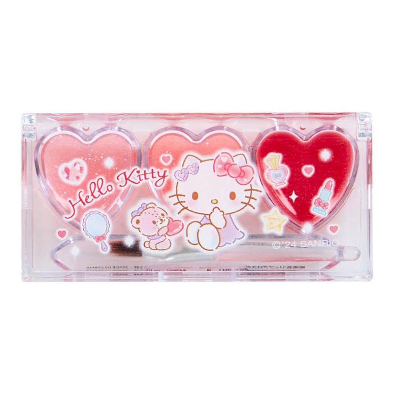 日本 三丽鸥 儿童 彩妆 口红 唇彩 套装~kitty
