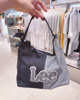 韩国 LEE 牛仔包 百搭款😍深牛仔色
