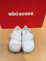 Japanese mikihouse (15-19CM) indoor white shoes with extremely high cost performance 