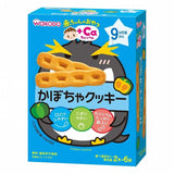 日本和光堂高鈣南瓜曲奇磨牙餅9M+