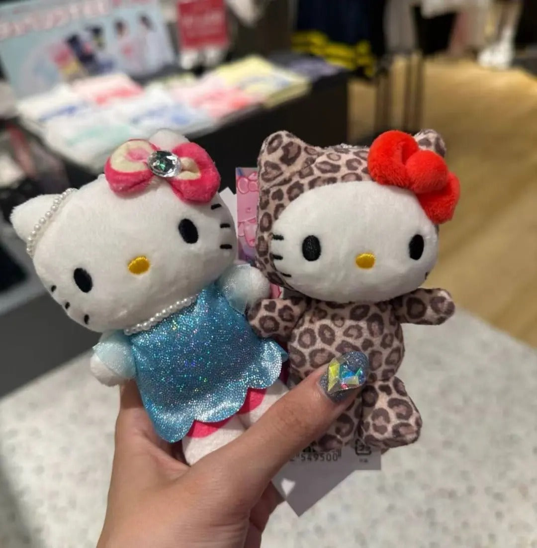 日本 三丽鸥 kitty 豹纹 挂件