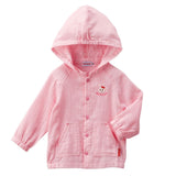 Japan MIKIHOUSE children's breathable sun protection clothing pink made in Japan 12-3703-493