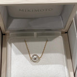 日本 mikimoto 路路通 K金链➕8mm珍珠 粉光无瑕 经典不过时的款式 42cm 不可调节