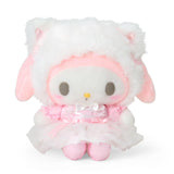 日本 三丽鸥 hellokitty 芭蕾白猫系列 美乐蒂 公仔